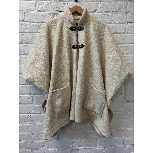 Sherpa toggle poncho - sherpa, jacket